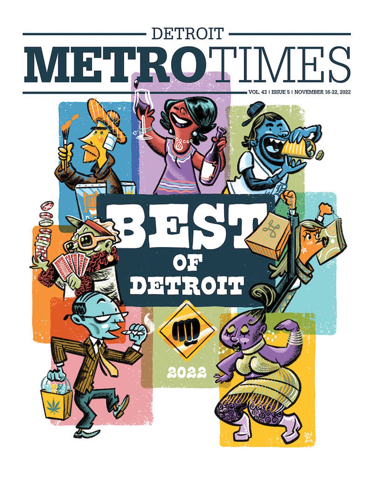 Best of Detroit 2022 Issue Cover